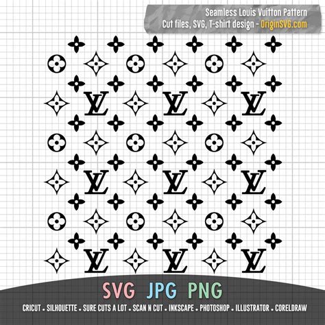 lv svg file|Lv pattern svg free.